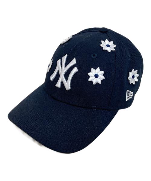 New Era（ニューエラ）New Era (ニューエラ) nick gear (ニックギア) 3DFLOWERキャップ ネイビーの古着・服飾アイテム