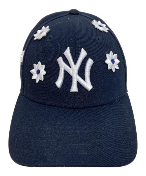 New Era（ニューエラ）New Era (ニューエラ) nick gear (ニックギア) 3DFLOWERキャップ ネイビーの古着・服飾アイテム
