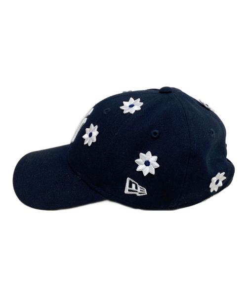 New Era（ニューエラ）New Era (ニューエラ) nick gear (ニックギア) 3DFLOWERキャップ ネイビーの古着・服飾アイテム