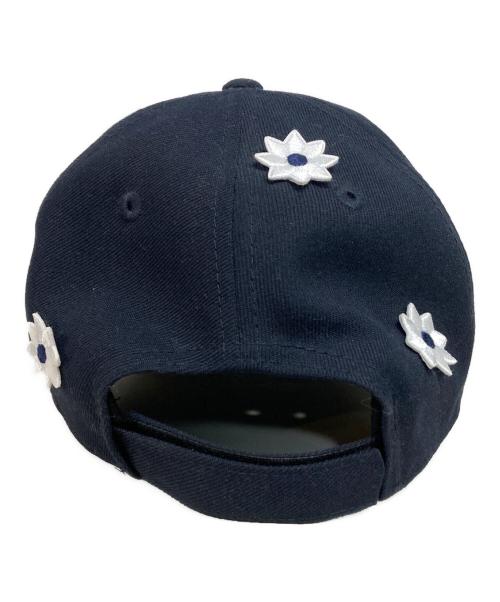 New Era（ニューエラ）New Era (ニューエラ) nick gear (ニックギア) 3DFLOWERキャップ ネイビーの古着・服飾アイテム