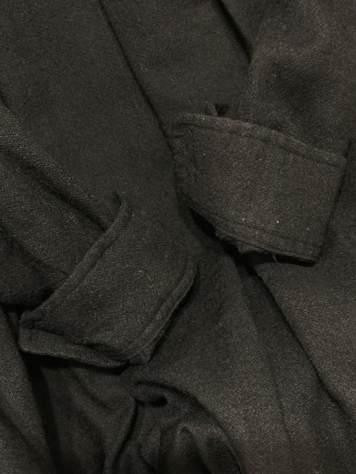 maison de soil（メゾンドソイル）maison de soil (メゾンドソイル) タックウールワンピース ブラック サイズ:1の古着・服飾アイテム