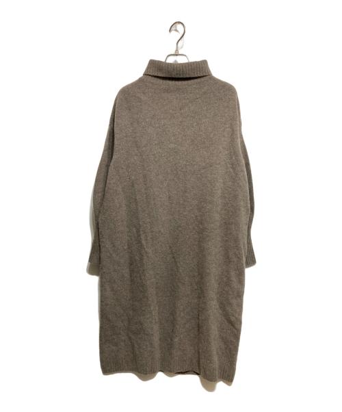 Plage（プラージュ）Plage (プラージュ) カシミヤコンハイネックワンピース ブラウン サイズ:記載なしの古着・服飾アイテム
