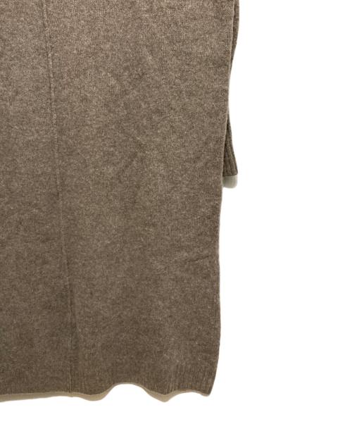 Plage（プラージュ）Plage (プラージュ) カシミヤコンハイネックワンピース ブラウン サイズ:記載なしの古着・服飾アイテム