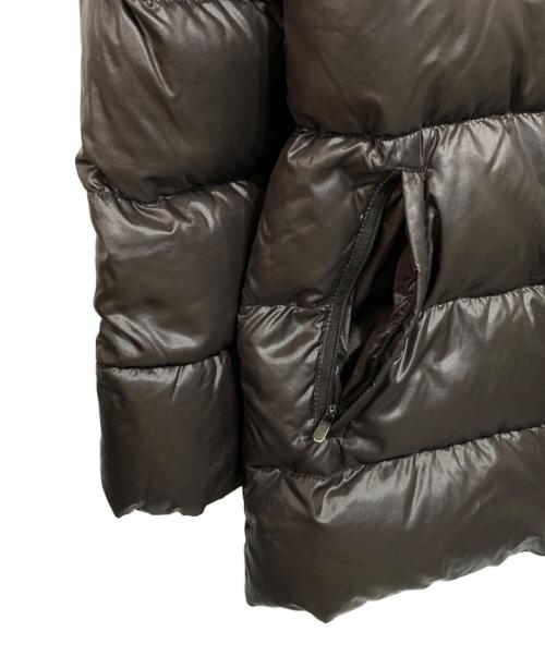 DUVETICA（デュベティカ）DUVETICA (デュベティカ) ォックスファーナイロンダウンジャケット ブラウン サイズ:40の古着・服飾アイテム