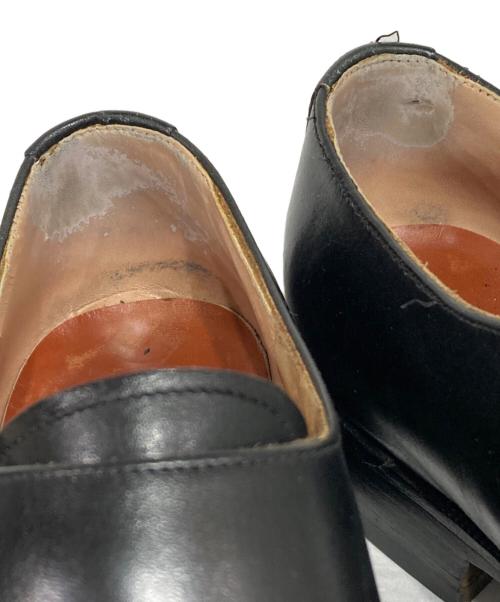 MEERMIN（メルミン）MEERMIN (メルミン) ダブルモンクストラップレザーシューズ ブラック サイズ:6 1/2の古着・服飾アイテム