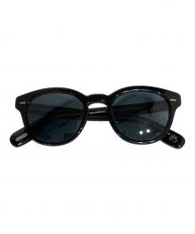 OLIVER PEOPLES（オリバーピープルズ）の古着「CRAY GRANT SUN-サングラス」｜ブラック