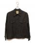 UNITED TOKYO（ユナイテッドトーキョー）の古着「WOOL LINEN CPOブルゾン」｜ブラック