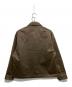 B:MING by BEAMS (ビーミングバイビームス) フェード ジップ ブルゾン. ブラウン サイズ:L：7000円