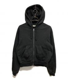PUBLIC TOKYO（パブリックトウキョウ）の古着「PUBLIC SWEATジップパーカー」｜ブラック
