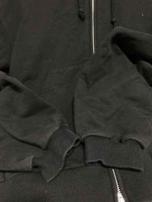 PUBLIC TOKYO（パブリックトウキョウ）PUBLIC TOKYO (パブリックトウキョウ) PUBLIC SWEATジップパーカー ブラック サイズ:1の古着・服飾アイテム