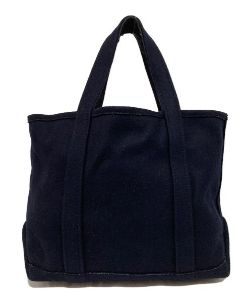 ORCIVAL（オーシバル）ORCIVAL (オーシバル) メルトントートバッグ ネイビーの古着・服飾アイテム