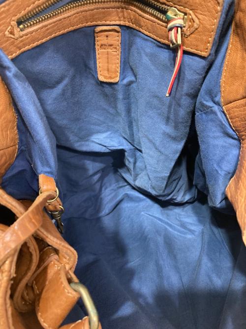 jerome dreyfuss（ジェロームドレイフェス）jerome dreyfuss (ジェロームドレイフェス) レザーショルダーバッグ ブラウンの古着・服飾アイテム