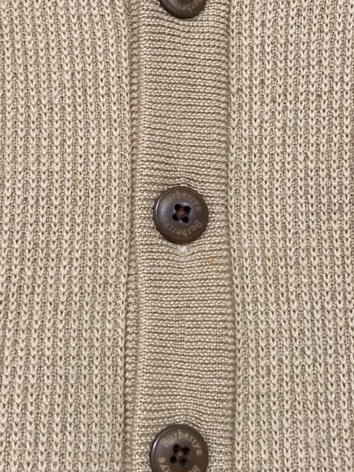 Burberry's（バーバリーズ）Burberry's (バーバリーズ) ニットカーディガン ベージュ サイズ:Lの古着・服飾アイテム
