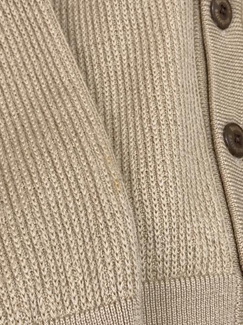 Burberry's（バーバリーズ）Burberry's (バーバリーズ) ニットカーディガン ベージュ サイズ:Lの古着・服飾アイテム