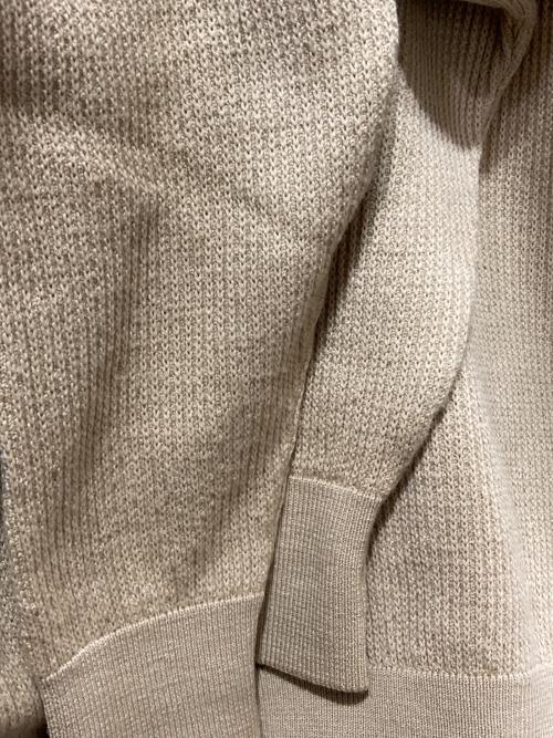 Burberry's（バーバリーズ）Burberry's (バーバリーズ) ニットカーディガン ベージュ サイズ:Lの古着・服飾アイテム