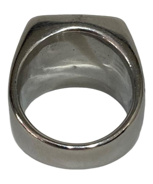 USED（ユーズド）USED (ユーズド) イルミナティモチーフリング ブラック×シルバー サイズ:16号の古着・服飾アイテム