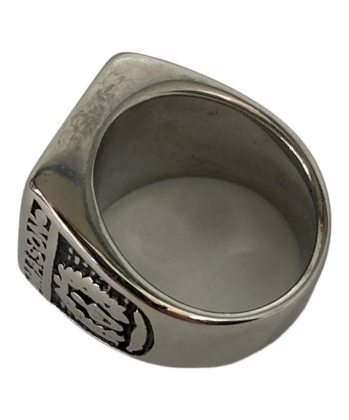 USED（ユーズド）USED (ユーズド) イルミナティモチーフリング ブラック×シルバー サイズ:16号の古着・服飾アイテム