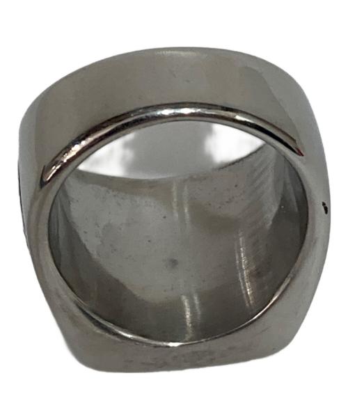 USED（ユーズド）USED (ユーズド) イルミナティモチーフリング ブラック×シルバー サイズ:16号の古着・服飾アイテム