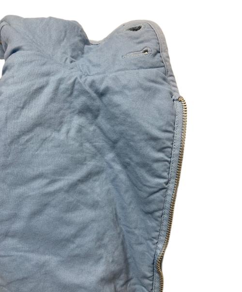 DIESEL（ディーゼル）DIESEL (ディーゼル) ボアベスト スカイブルー サイズ:XXLの古着・服飾アイテム