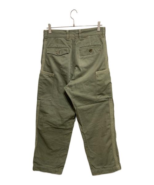 DAN（ダン）DAN (ダン) サイドラインカーゴパンツ グリーン サイズ:Mediumの古着・服飾アイテム