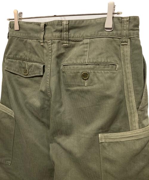 DAN（ダン）DAN (ダン) サイドラインカーゴパンツ グリーン サイズ:Mediumの古着・服飾アイテム