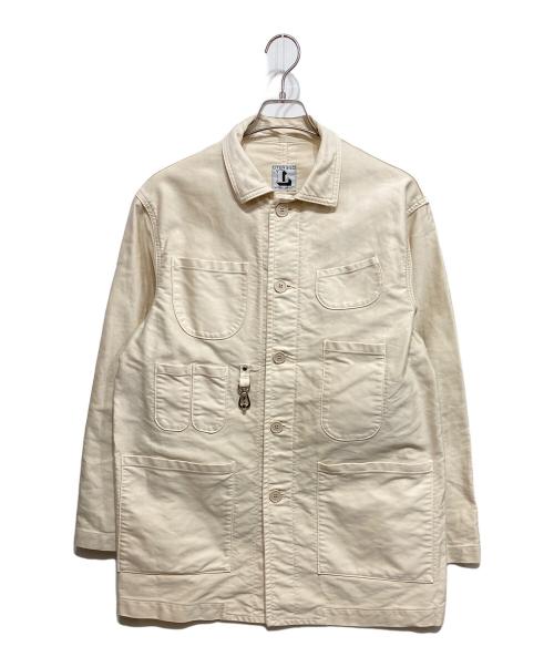 DAN（ダン）DAN (ダン) Uten Silo Work Jacket ナチュラル サイズ:LARGEの古着・服飾アイテム