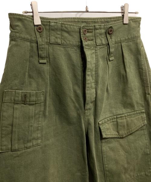 NIGEL CABOURN（ナイジェルケーボン）NIGEL CABOURN (ナイジェルケーボン) ブリティッシュアーミーパンツ グリーン サイズ:32の古着・服飾アイテム