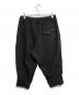 Y's (ワイズ) ウールクロップドパンツ ブラック サイズ:1：5000円