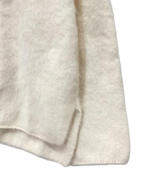 FRAMeWORK（フレームワーク）FRAMeWORK (フレームワーク) FOX/CASHMERE ボートネック プルオーバー ホワイト サイズ:FREEの古着・服飾アイテム