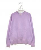 IENAイエナ）の古着「SUPER180 クルーネックプルオーバー」｜パープル