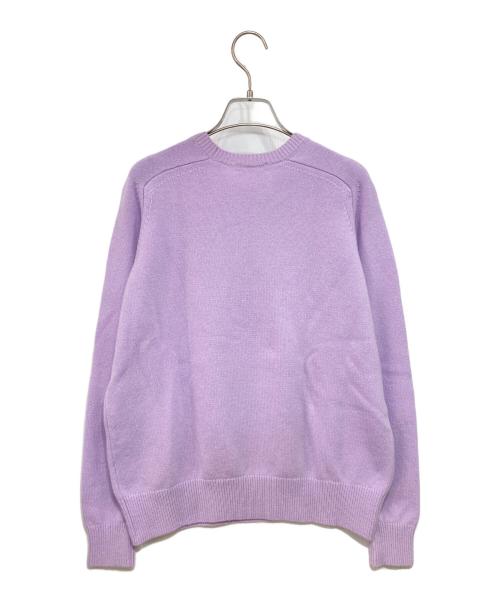 IENA（イエナ）IENA (イエナ) SUPER180 クルーネックプルオーバー パープル サイズ:Fの古着・服飾アイテム