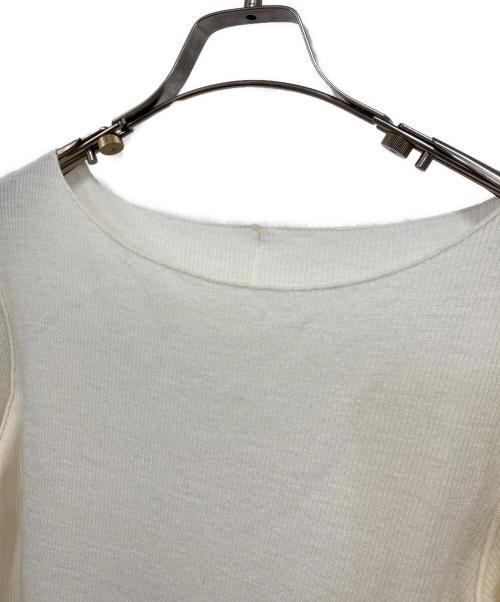 Plage（プラージュ）Plage (プラージュ) super100s Jersey boat/N プルオーバー ベージュ サイズ:-の古着・服飾アイテム