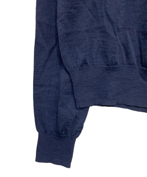 IENA（イエナ）IENA (イエナ) 18Gプレーンクルーネックプルオーバー ネイビー サイズ:Fの古着・服飾アイテム
