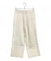 IENA（イエナ）の古着「Sn.WEEKEND リブパンツ」｜ホワイト