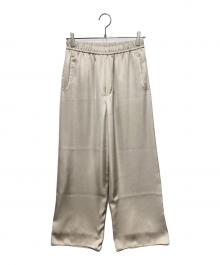 IENA（イエナ）の古着「サテンイージーパンツ」｜ベージュ