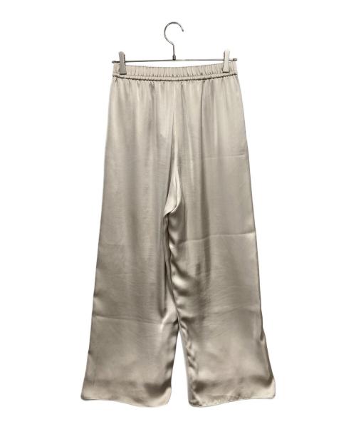 IENA（イエナ）IENA (イエナ) サテンイージーパンツ ベージュ サイズ:36の古着・服飾アイテム