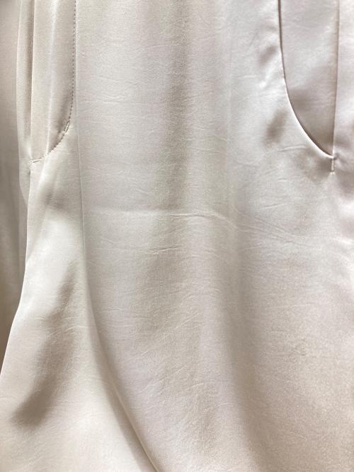 IENA（イエナ）IENA (イエナ) サテンイージーパンツ ベージュ サイズ:36の古着・服飾アイテム