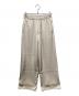 IENA（イエナ）の古着「サテンイージーパンツ」｜ベージュ