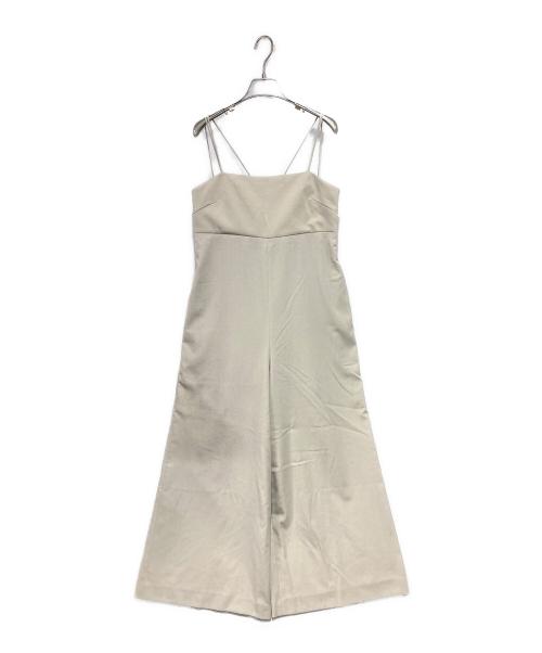 Spick and Span（スピック＆スパン）Spick and Span (スピックアンドスパン) ダブルストリングキャミサロペット ベージュ サイズ:36の古着・服飾アイテム