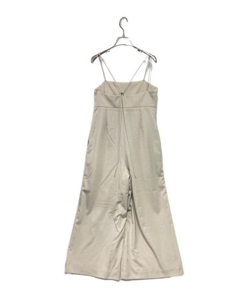 Spick and Span（スピック＆スパン）Spick and Span (スピックアンドスパン) ダブルストリングキャミサロペット ベージュ サイズ:36の古着・服飾アイテム
