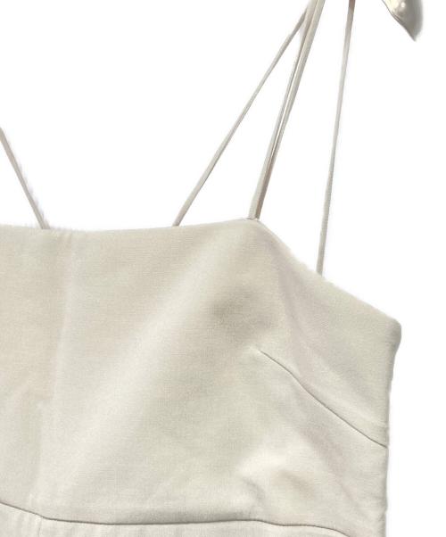 Spick and Span（スピック＆スパン）Spick and Span (スピックアンドスパン) ダブルストリングキャミサロペット ベージュ サイズ:36の古着・服飾アイテム