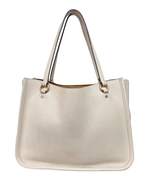 COACH（コーチ）COACH (コーチ) タイラー キャリーオール トートバッグ2way アイボリーの古着・服飾アイテム