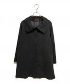 詩仙堂シセンドウ）の古着「ステンカラーコート」｜ブラック