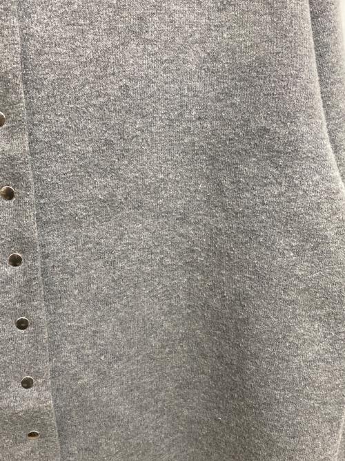 IENA（イエナ）IENA (イエナ) ダブルフェイススナップカーディガン ライトグレー サイズ:記載なしの古着・服飾アイテム