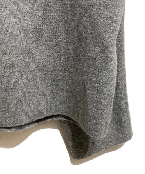 IENA（イエナ）IENA (イエナ) ダブルフェイススナップカーディガン ライトグレー サイズ:記載なしの古着・服飾アイテム