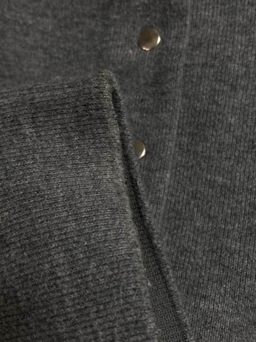 IENA（イエナ）IENA (イエナ) ダブルフェイススナップカーディガン ライトグレー サイズ:記載なしの古着・服飾アイテム