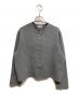 IENA（イエナ）の古着「ダブルフェイススナップカーディガン」｜ライトグレー