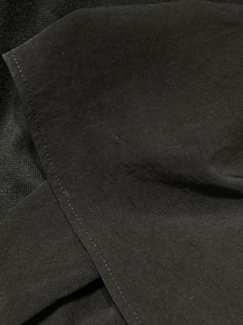 Y's（ワイズ）Y's (ワイズ) レイヤードカットソーワンピース ブラック サイズ:3の古着・服飾アイテム