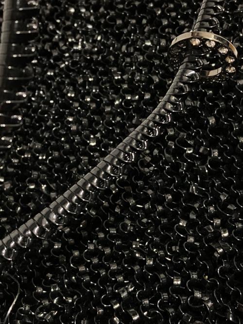 ANTEPRIMA（アンテプリマ）ANTEPRIMA (アンテプリマ) スクエア ラージWIREBAG ブラックの古着・服飾アイテム