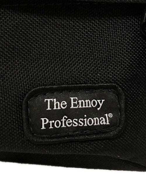 The Ennoy Professional（ザ エンノイ プロフェッショナル）The Ennoy Professional (ザ エンノイ プロフェッショナル) ロゴショルダーバッグ ブラックの古着・服飾アイテム